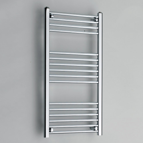 K Rail 400mm x 1000mm Chrome Flat Towel Rail