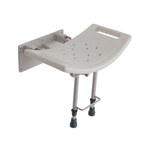 Drop down best sale shower bench