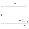 Kristal Chrome 1000mm Sliding Door & 800mm Side Panel Enclosure Package With Tray & Waste