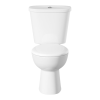 Eilte Close Coupled Modern Toilet + Soft Close Toilet Seat