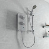 Aqualisa Gainsborough Slim Duo 8.5kW Electric Shower Titanium Grey