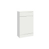 Manhattan White Gloss 1100 L-Shape Complete Combination Furniture Pack (R/H)