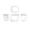 Manhattan Matt Grey 1100 L-Shape Complete Combination Furniture Pack (R/H)