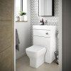 Athena 500mm Gloss White WC/Basin Unit Combi & Cisten (Exc. Pan & Seat)