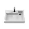 Athena 500mm Grey Gloss WC/Basin Unit Combi & Cisten (Exc. Pan & Seat)