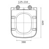 RAK Ceramics Summit Soft Close Urea Seat With Quick Release Hinge