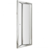 Kristal Chrome 1000mm Bi-Fold Door & 1000mm Side Panel Enclosure Package With Tray & Waste