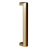 Kristal Brushed Brass 1100mm Sliding Door 6mm Glass (1900mm)