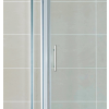 ICE Chrome 1000mm Sliding Shower Door 6mm Glass  (1850mm)