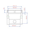 DC70T20 Valques DC70 Cartridge With T20 Spline Shower - Hudson Reed - Ultra