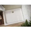 900mm X 800mm ICEstone Rectangular 30mm Shower Tray White